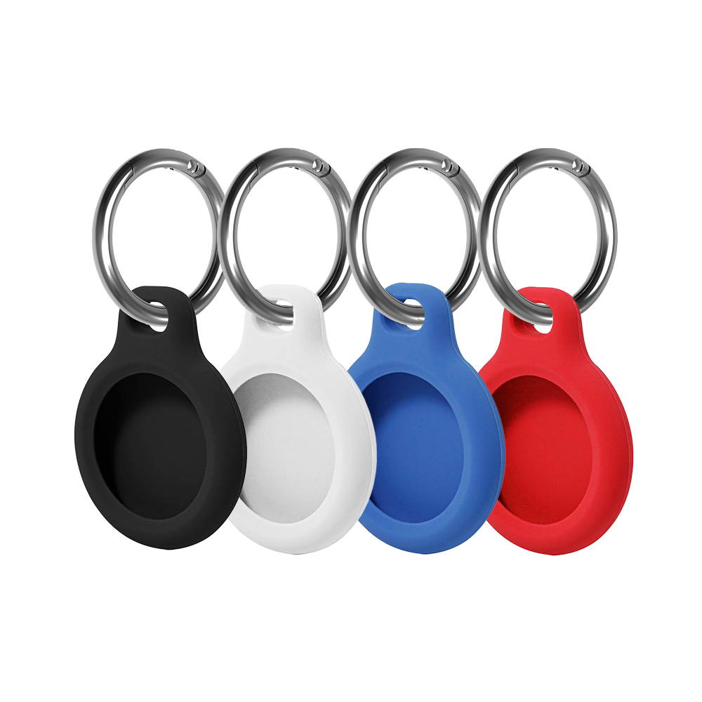 Uolo Guardian 4 Pack Protective Cases with Key Rings for AirTag